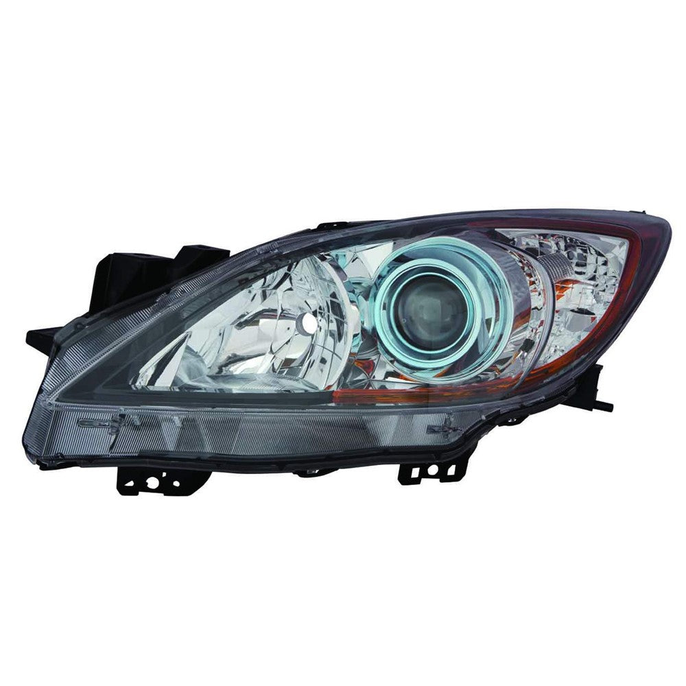 Front Left Driver Side Halogen Headlight Lens And Housing 2012-2013 Mazda 3