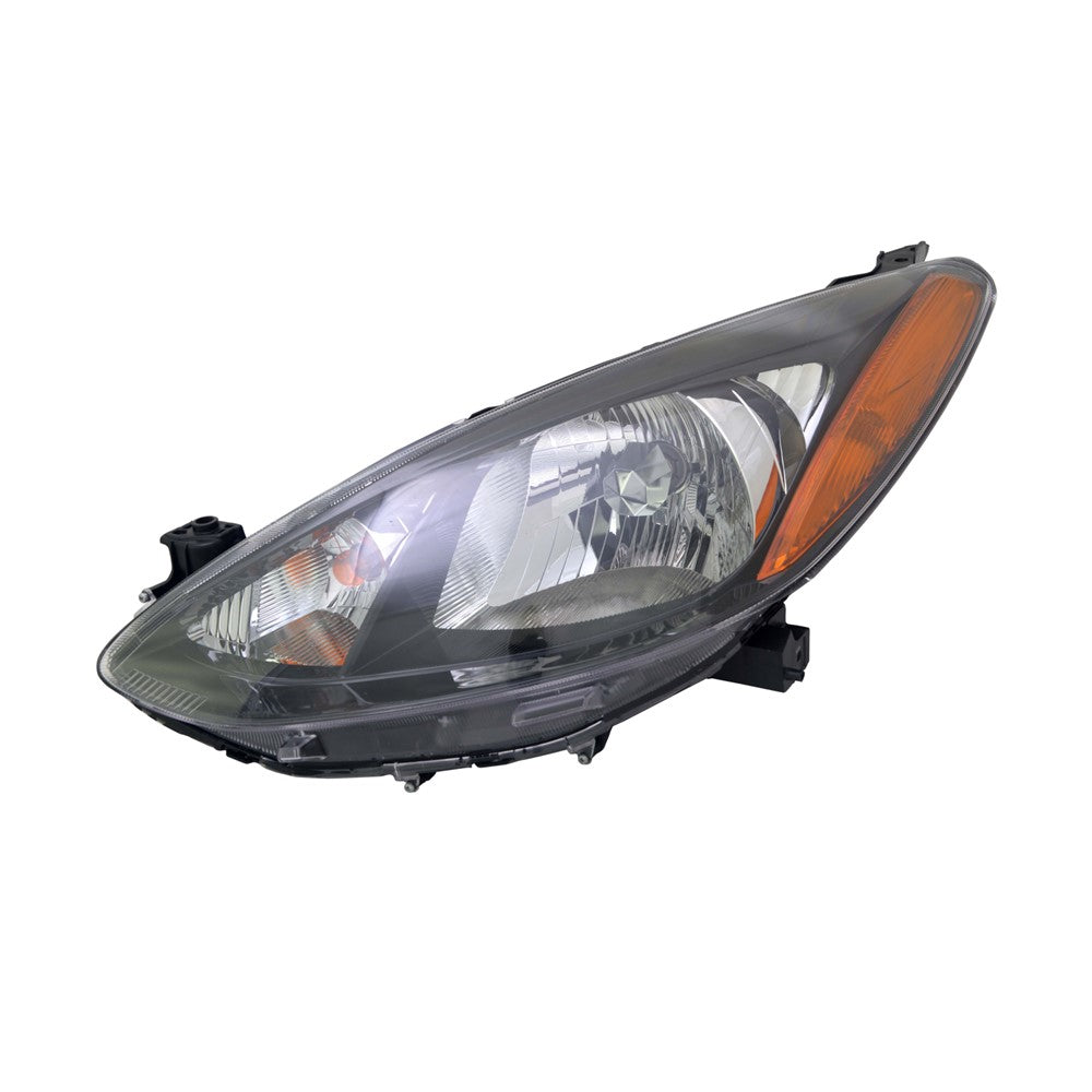 Front Left Driver Side Headlight Lens And Housing 2011-2014 Mazda 2