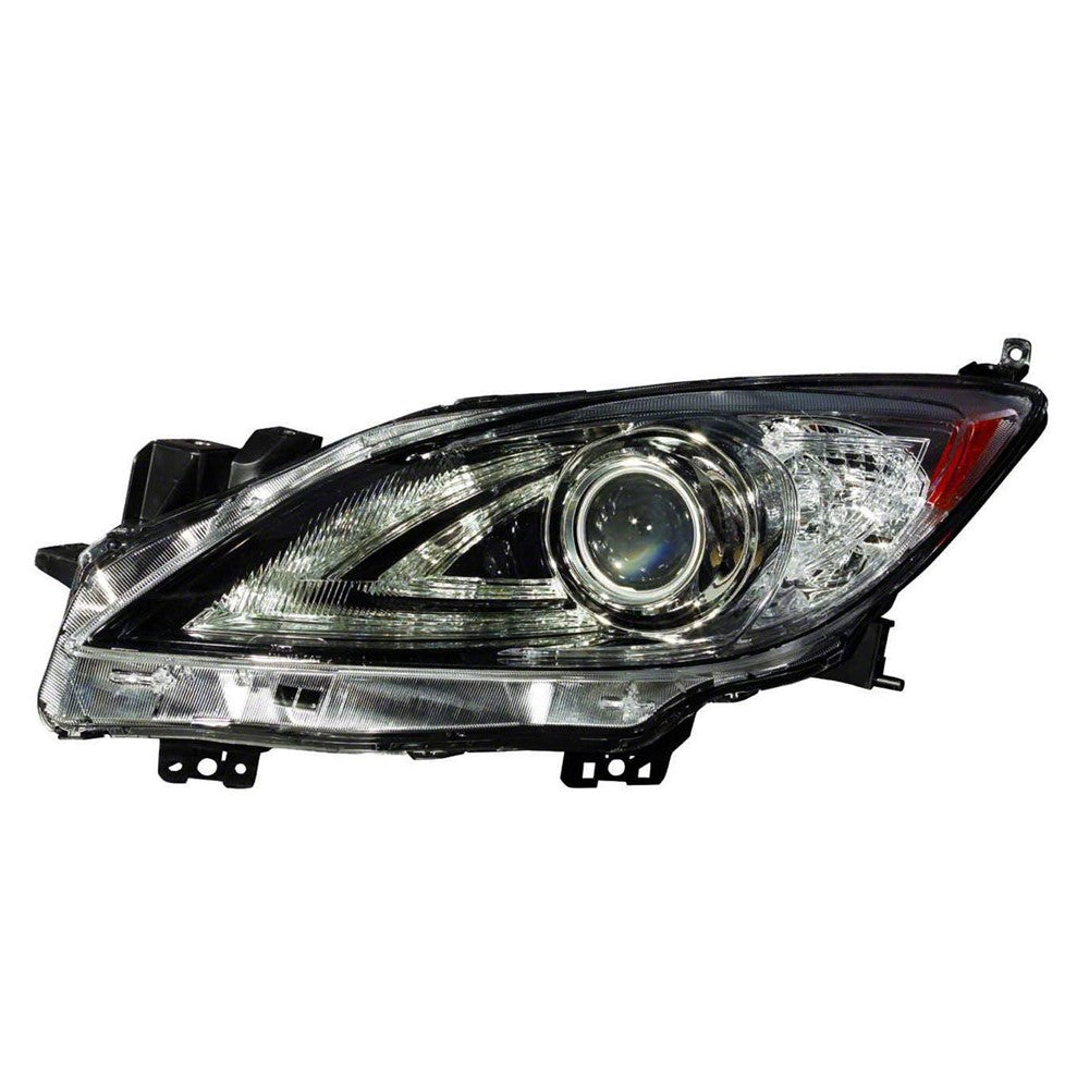 Front Left Driver Side Hid Headlight Lens And Housing 2010-2013 Mazda 3