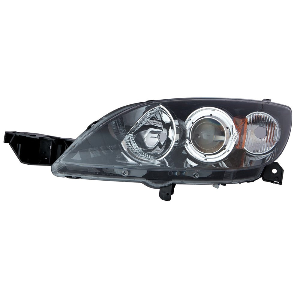 Front Left Driver Side Hid Headlight Lens And Housing 2007-2009 Mazda 3