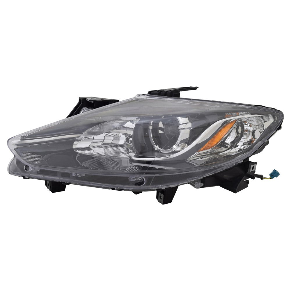 Front Left Driver Side Halogen Headlight Lens And Housing 2013-2015 Mazda Cx-9