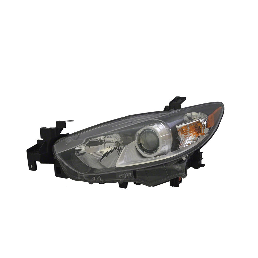 Front Left Driver Side Halogen Headlight Lens And Housing 2014-2017 Mazda 6