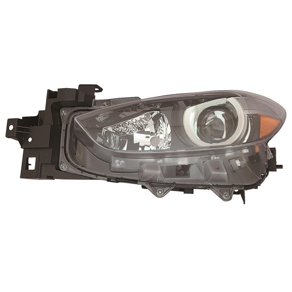 Front Left Driver Side Halogen Headlight Lens And Housing 2017-2018 Mazda 3