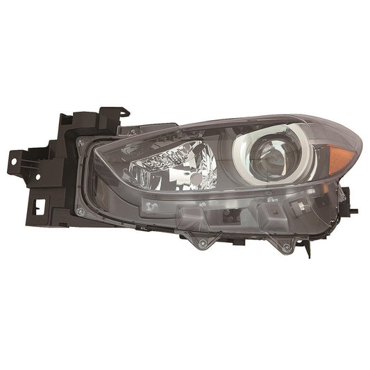 Front Left Driver Side Halogen Headlight Lens And Housing 2017-2018 Mazda 3
