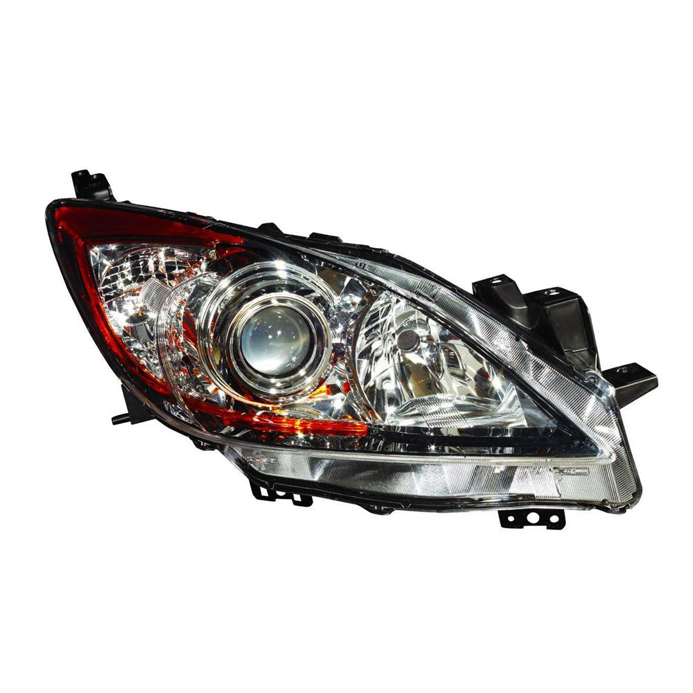 Front Right Passenger Side Halogen Headlight Lens And Housing 2010-2013 Mazda 3