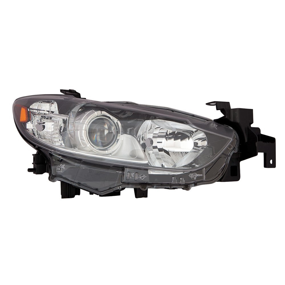 Front Right Passenger Side Halogen Headlight Lens And Housing 2014-2017 Mazda 6