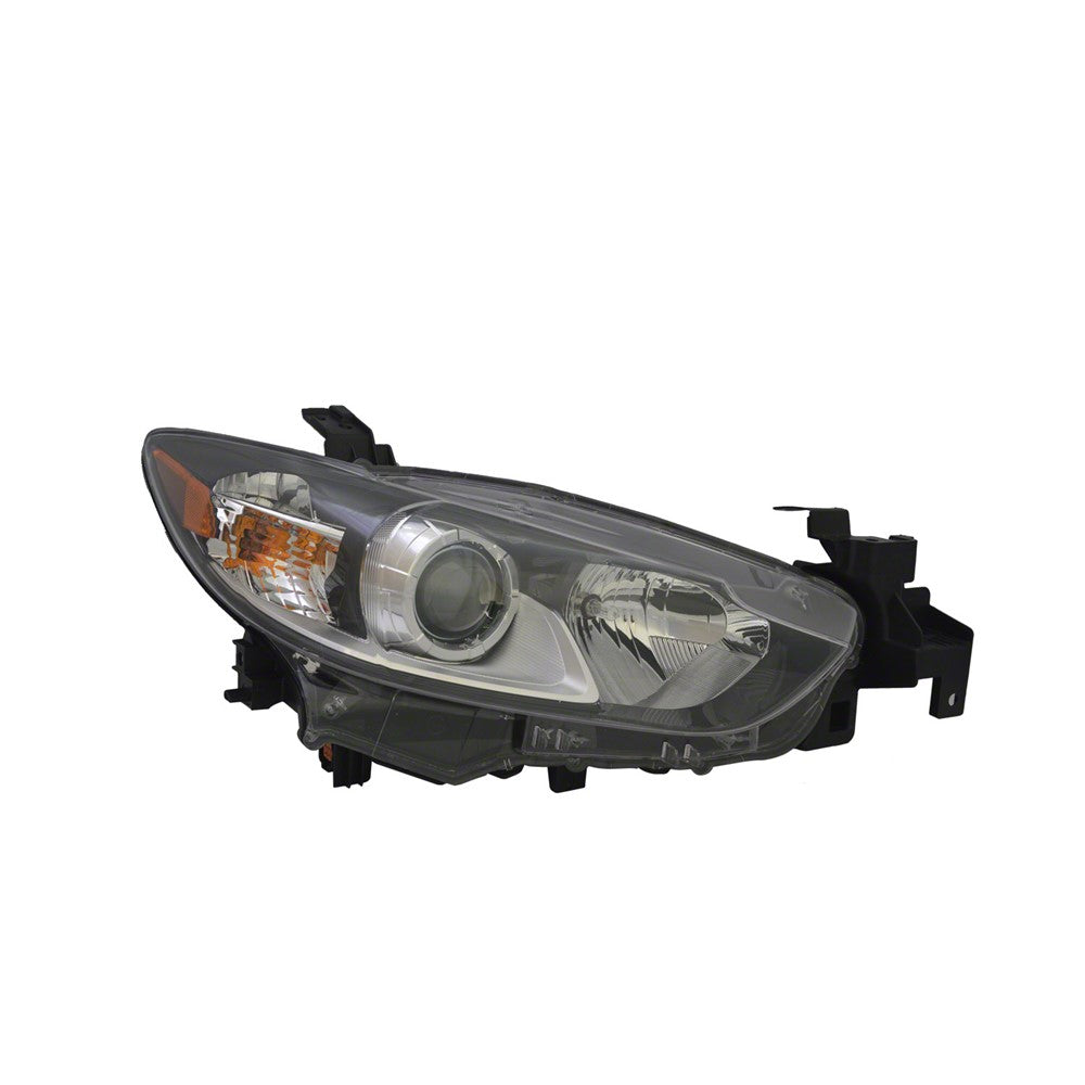Front Right Passenger Side Halogen Headlight Lens And Housing 2014-2017 Mazda 6