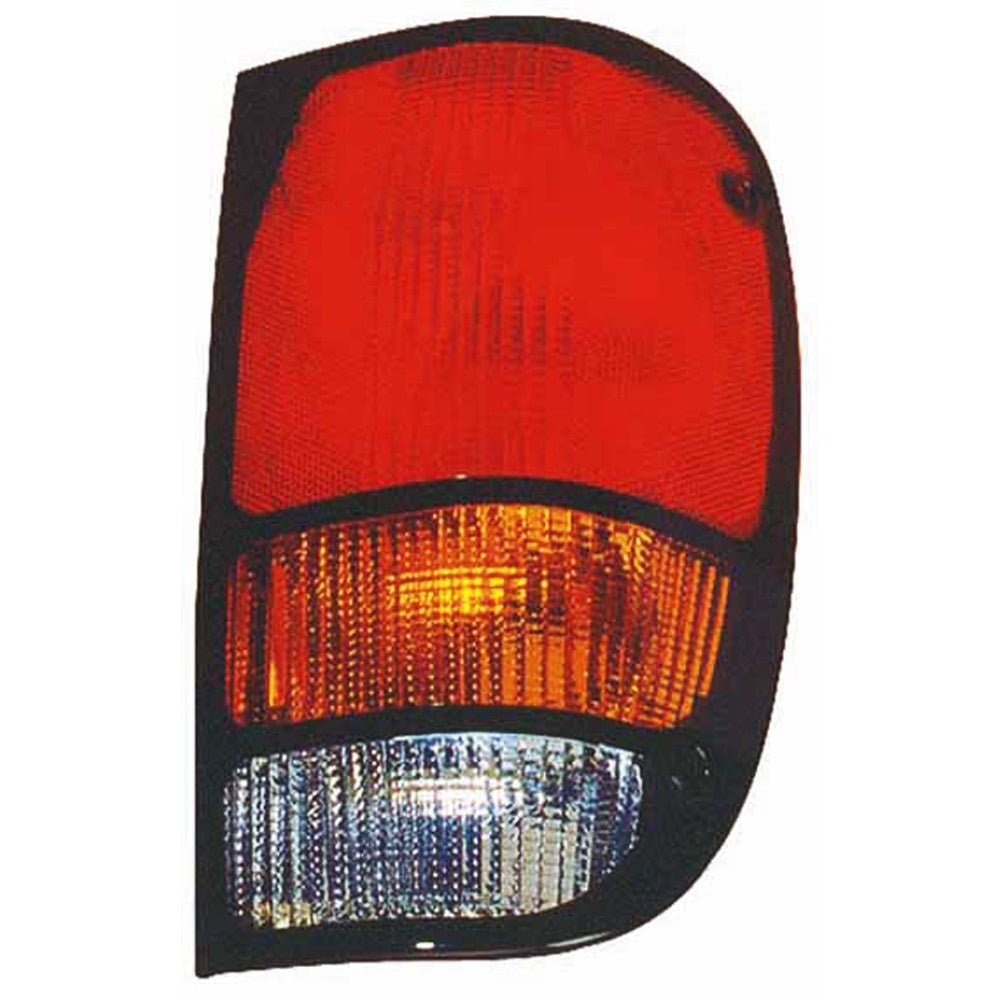Rear Left Driver Side Tail Light Lens And Housing 1994-2000 Mazda B2300, B3000, B4000, B2500