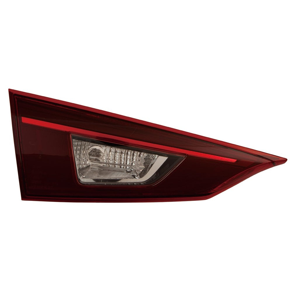 Rear Left Driver Side Inner Bulb Type Tail Light Assembly 2014-2018 Mazda 3
