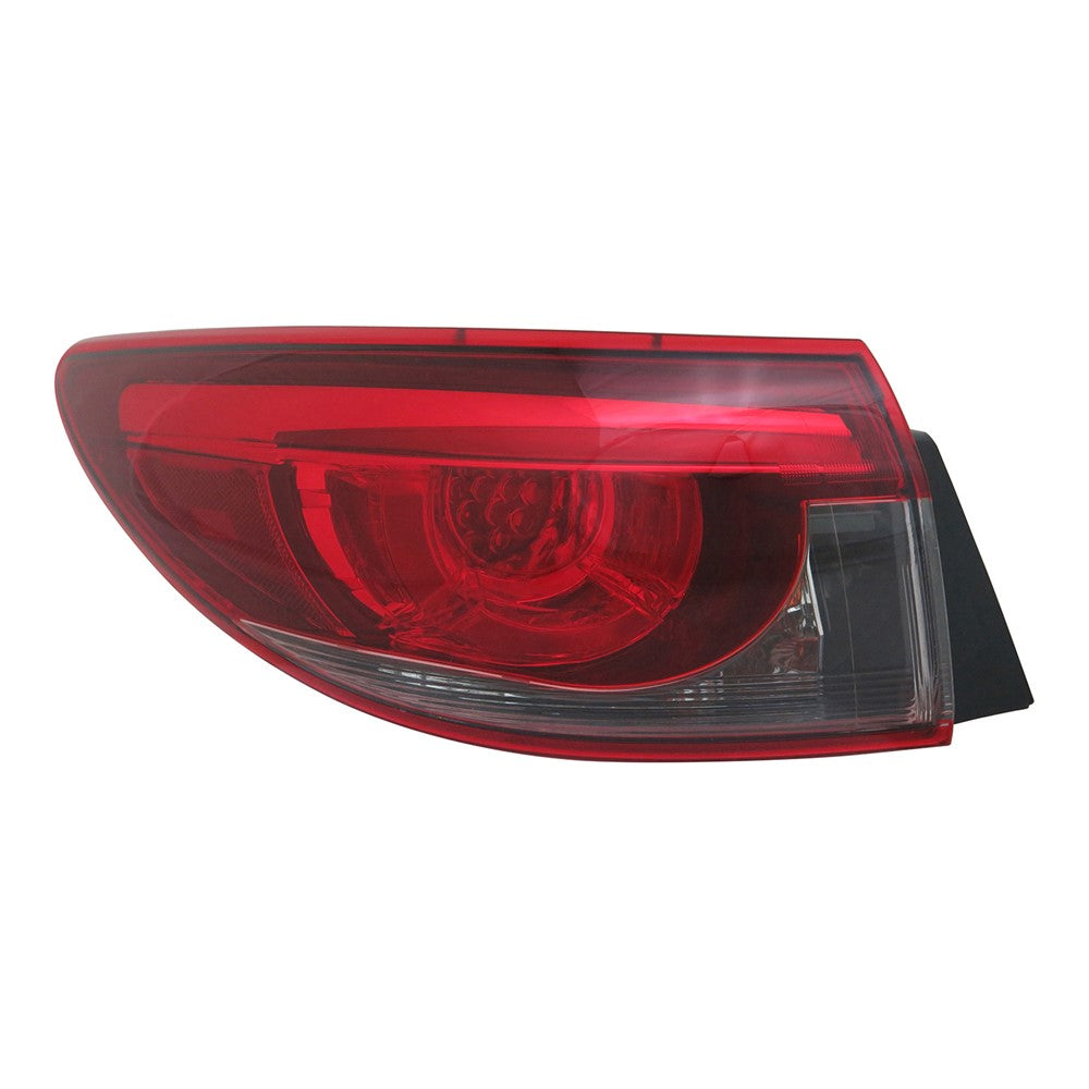 Rear Left Driver Side Outer Led Tail Light Assembly 2016-2017 Mazda 6