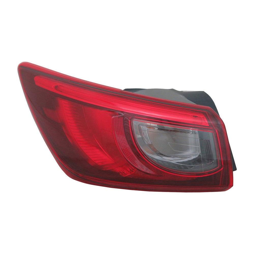 Rear Left Driver Side Outer Led Tail Light Assembly 2016-2018 Mazda Cx-3