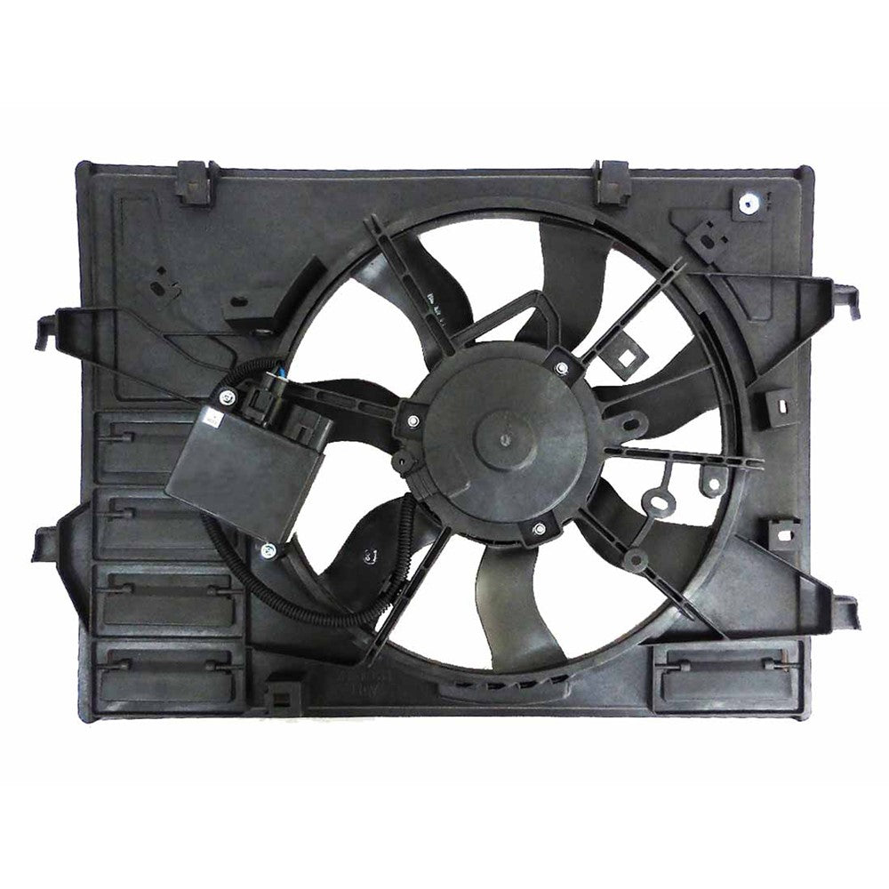Radiator And Condenser Fan Assembly With One Big Fan 2016-2022 Mazda Mx-5 Miata