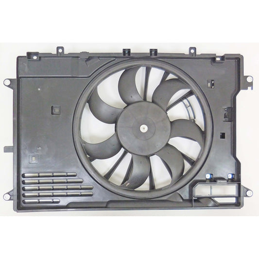 Radiator And Condenser Fan Assembly With One Big Fan 2019-2022 Mazda 3