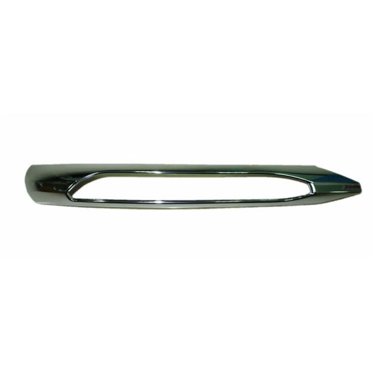 Front Right Front Passenger Side Bumper Cover Grille Molding [chrome Center Strip With Hole For Led Lamp] With Amg 2012-2015 Mercedes-Benz C250, C300