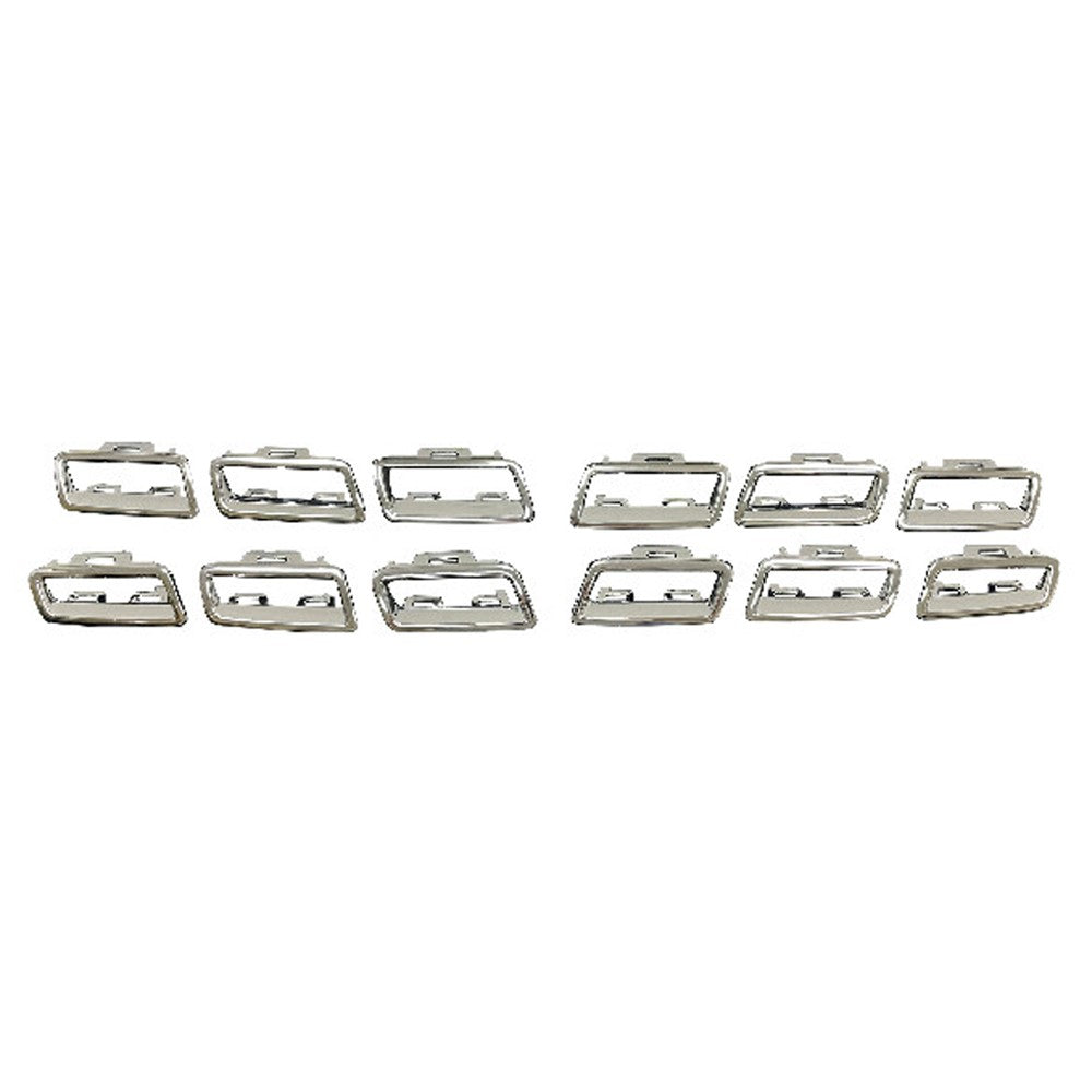 Grille Trim Ring 12-Piece Set 2018-2020 Mercedes-Benz Gla250