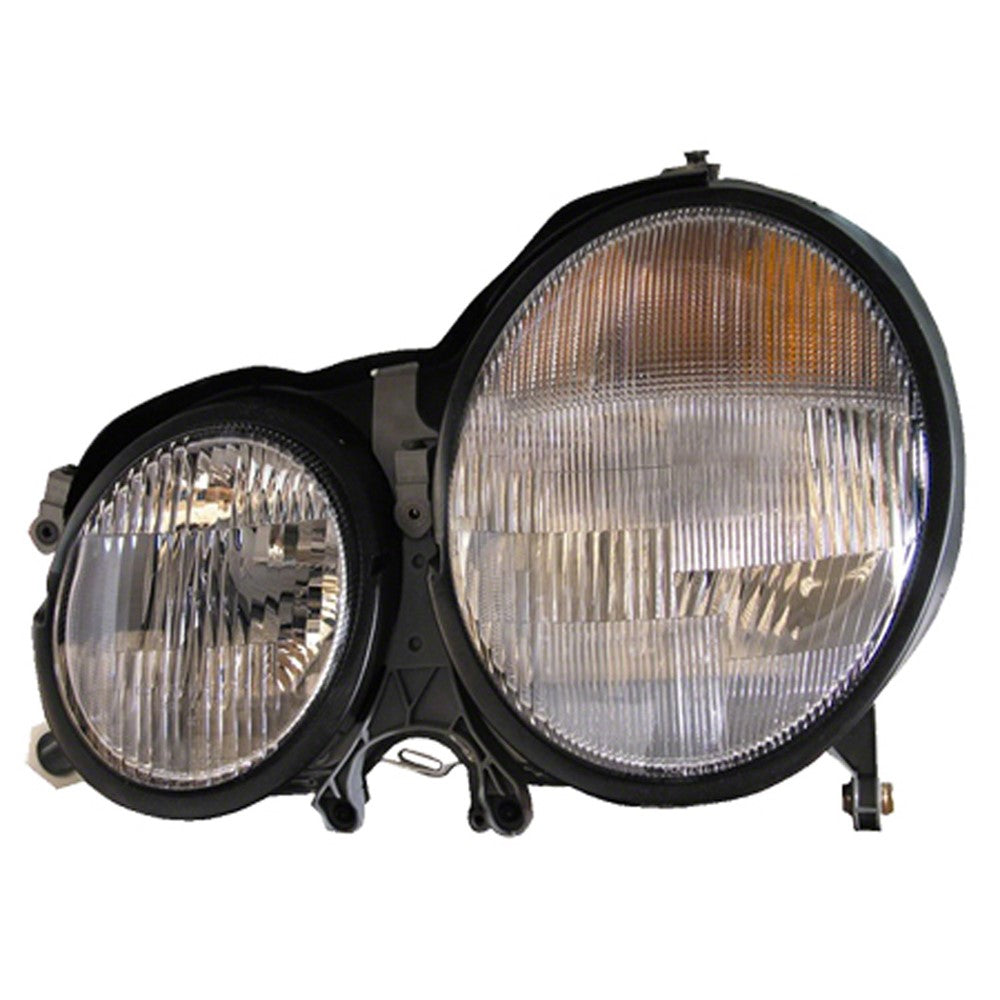Front Left Driver Side Halogen Headlight Assembly 2000-2003 Mercedes-Benz E320, E430, E55 Amg