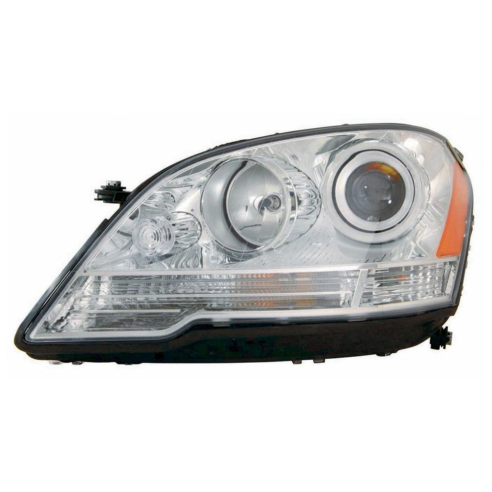 Front Left Driver Side Halogen Headlight Assembly 2008-2011 Mercedes-Benz Ml320, Ml350, Ml550, Ml63 Amg, 450sl, 450slc