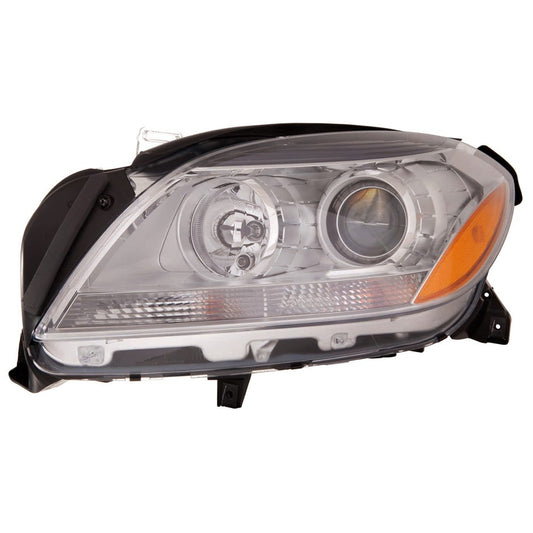 Front Left Driver Side Halogen Headlight Assembly 2012-2015 Mercedes-Benz Ml350, Ml550, Ml63 Amg, Ml250, Ml400