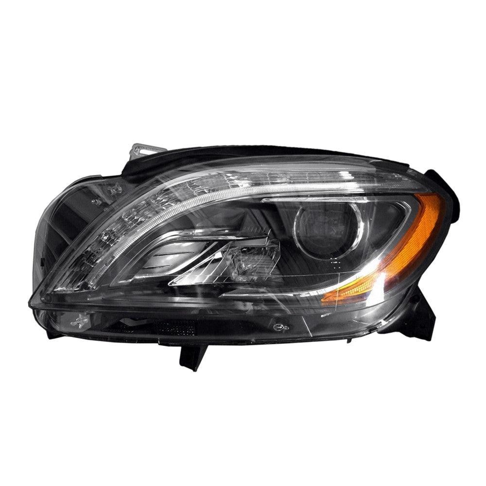 Front Left Driver Side Hid Headlight Assembly 2012-2015 Mercedes-Benz Ml350, Ml550, Ml63 Amg, Ml250, Ml400