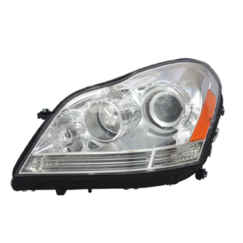 Front Left Driver Side Halogen Headlight Assembly 2007-2012 Mercedes-Benz Gl320, Gl450, Gl550, Gl350