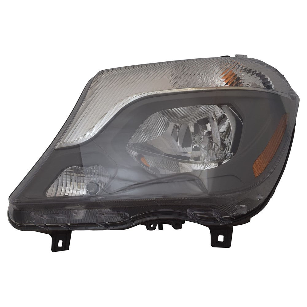 Front Left Driver Side Halogen Headlight Assembly 2014-2017 Mercedes-Benz Sprinter 2500, Sprinter 3500