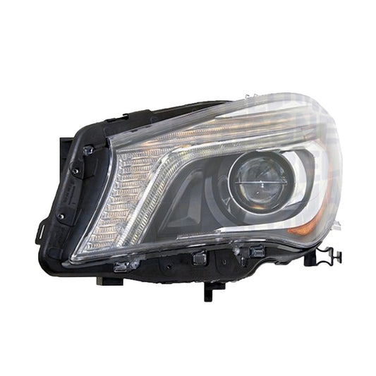 Front Left Driver Side Hid Headlight Lens And Housing 2014-2016 Mercedes-Benz Cla250, Cla45 Amg