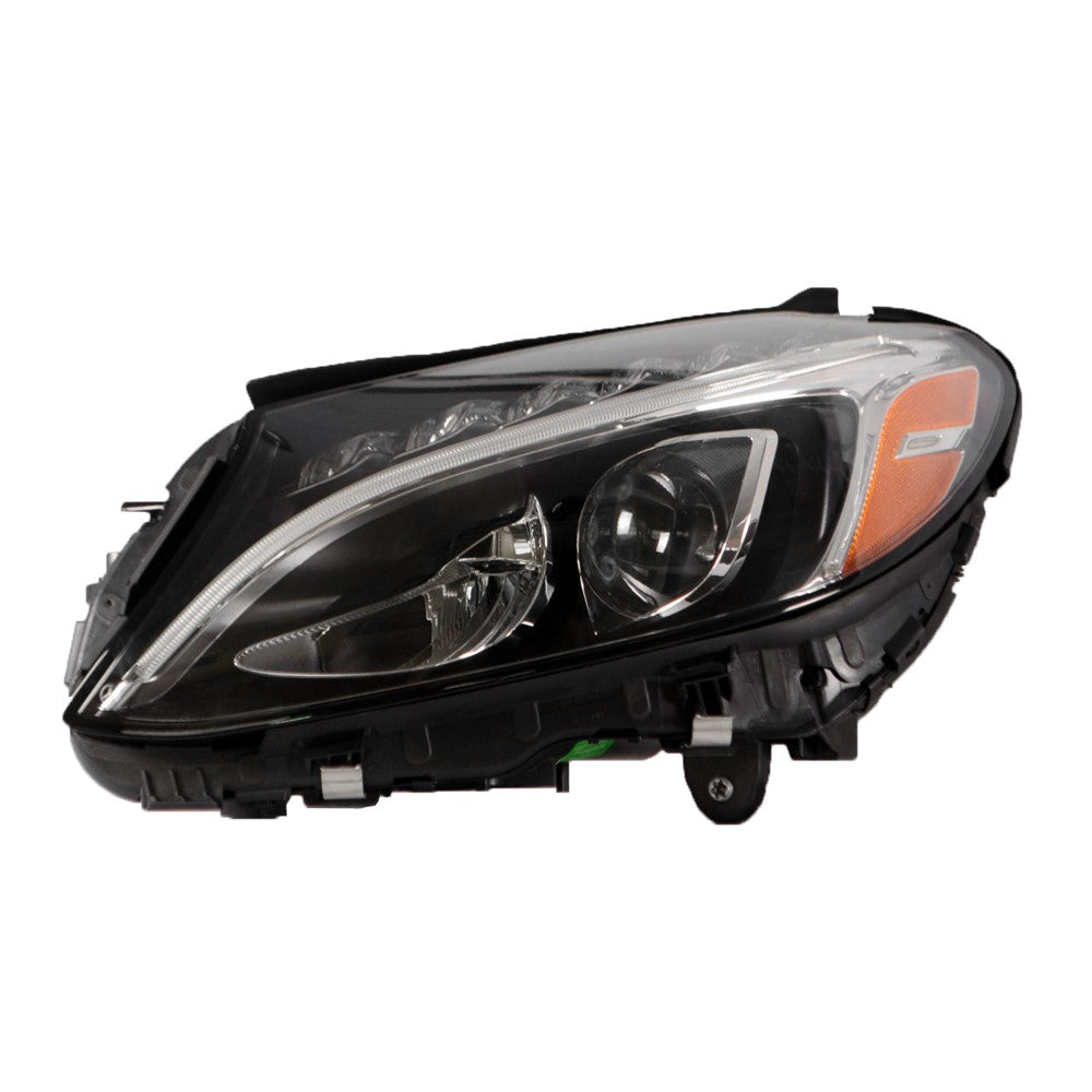 Front Left Driver Side Led Headlight Lens Housing 2015-2018 Mercedes-Benz C300, C400, C63 Amg, C63 Amg S, C350, C450 Amg, C43 Amg