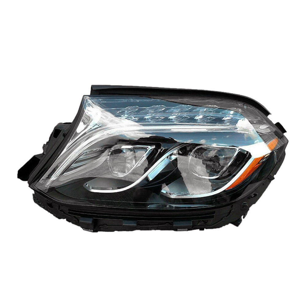 Front Left Driver Side Led Headlight Lens And Housing 2017-2018 Mercedes-Benz Gls450, Gls550, Gls63 Amg