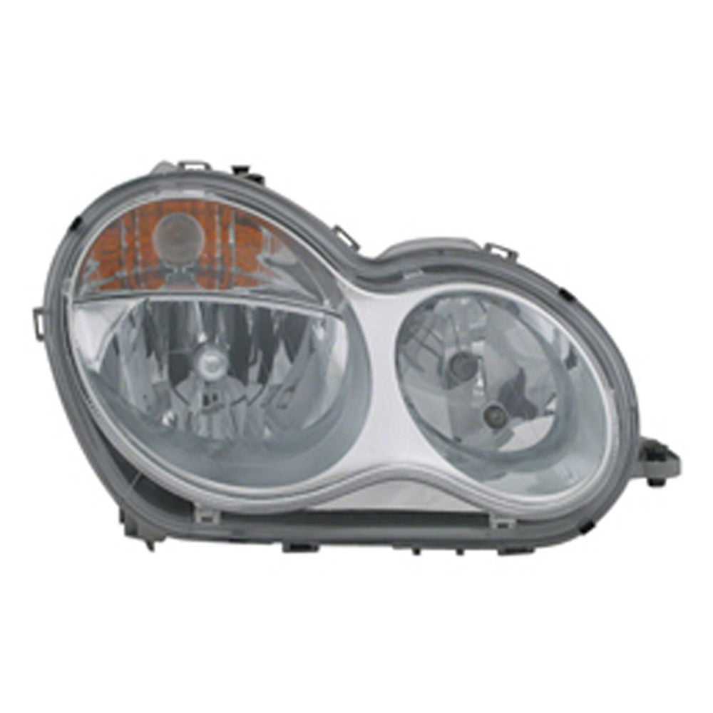 Front Right Passenger Side Halogen Headlight Assembly 2005-2007 Mercedes-Benz C230, C240, C320, C280, C350