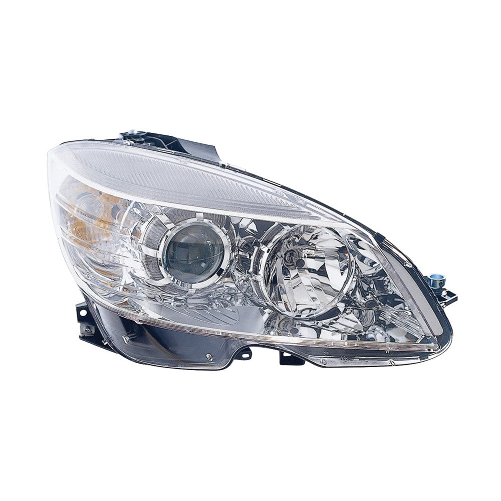 Front Right Passenger Side Halogen Headlight Assembly 2008-2011 Mercedes-Benz C230, C300, C350, C63 Amg, C250