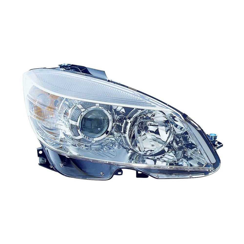 Front Right Passenger Side Halogen Headlight Assembly 2008-2011 Mercedes-Benz C230, C300, C350, C63 Amg, C250