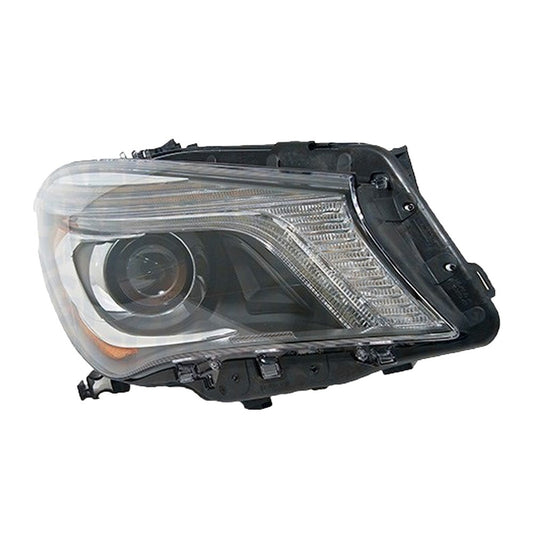 Front Right Passenger Side Hid Headlight Lens And Housing 2014-2016 Mercedes-Benz Cla250, Cla45 Amg
