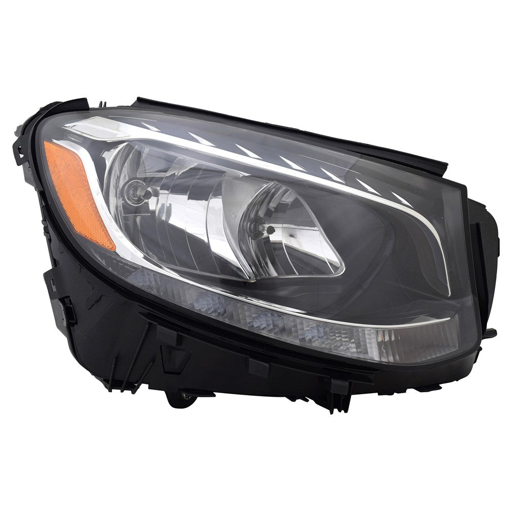 Front Right Passenger Side Halogen Headlight Assembly 2016-2019 Mercedes-Benz Glc300, Glc43 Amg, Glc350e