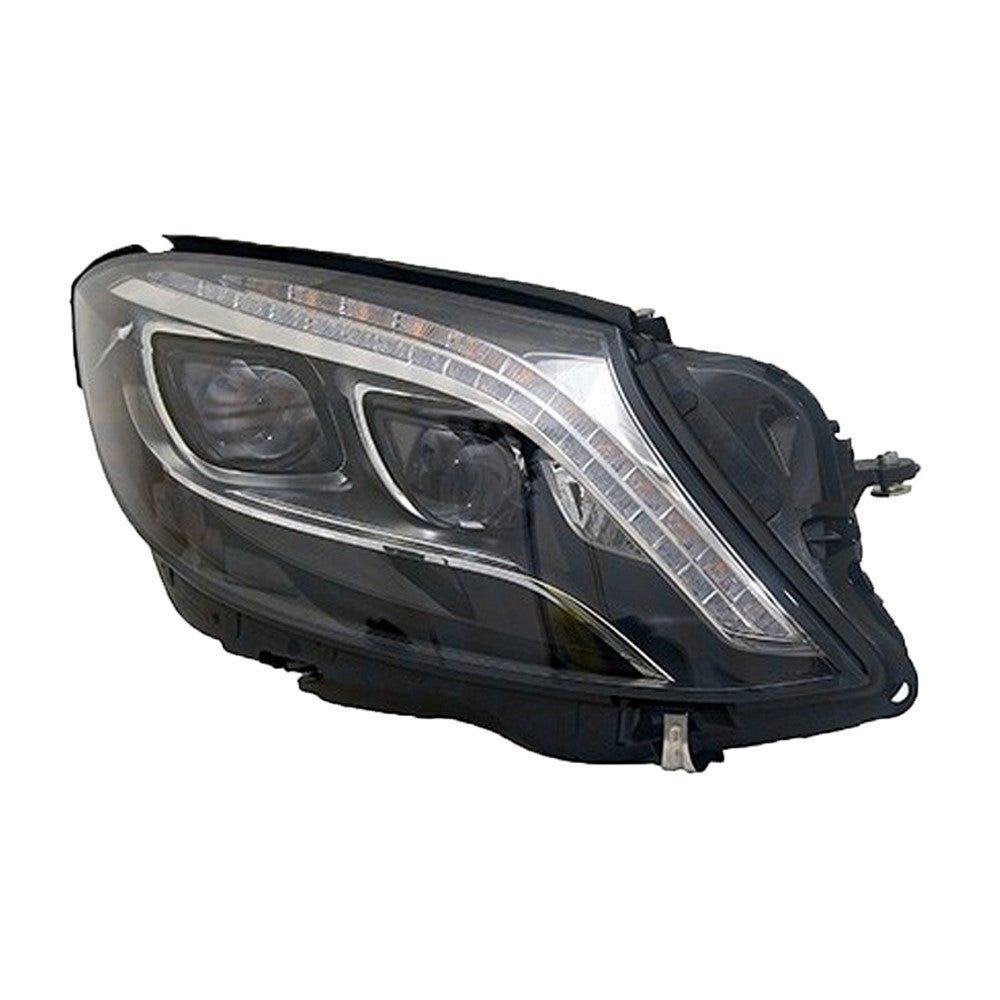 Front Left Driver Side Led Headlight Lens And Housing 2014-2017 Mercedes-Benz S550, S63 Amg, S600