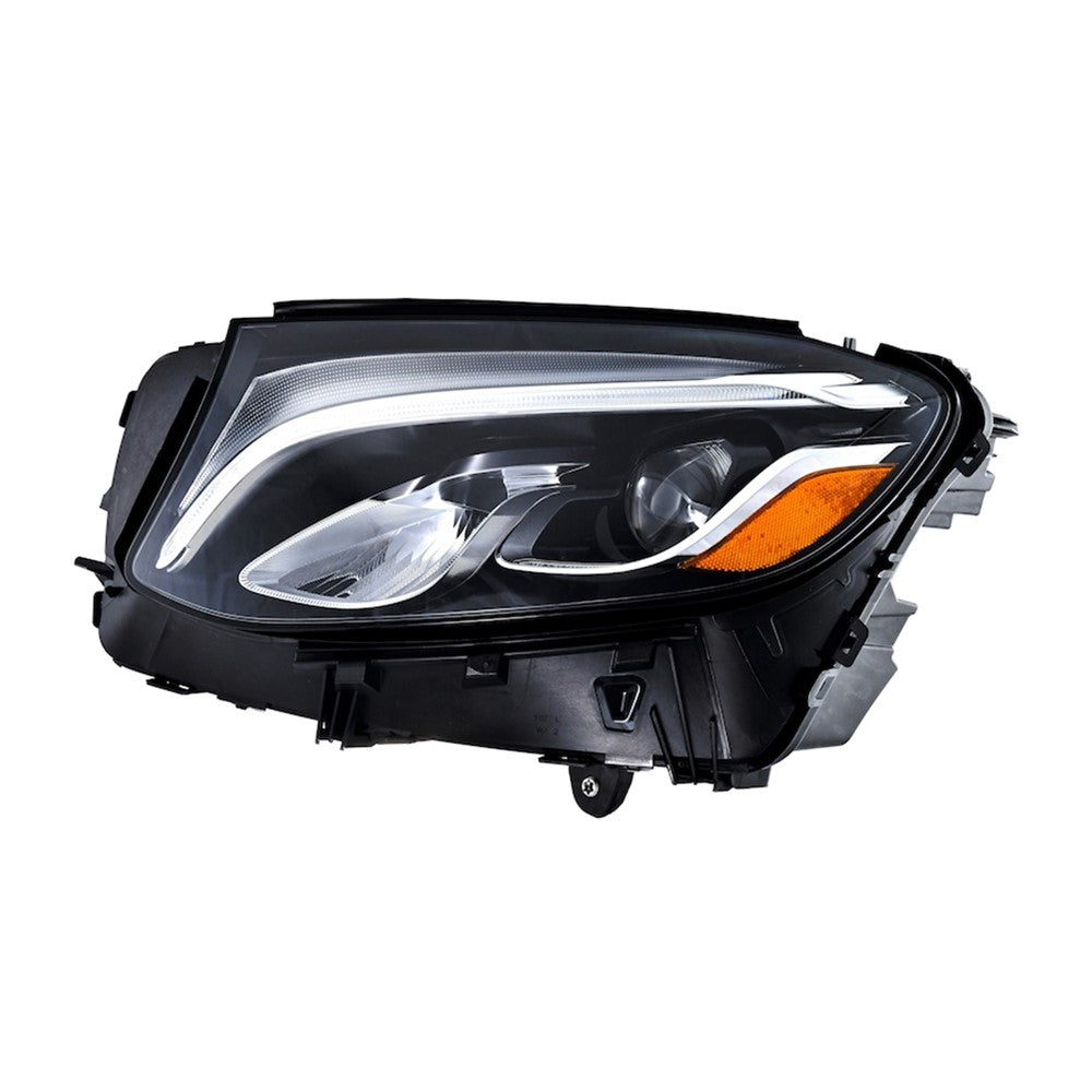 Front Left Driver Side Led Headlight Lens And Housing 2016-2019 Mercedes-Benz Glc300, Glc43 Amg, Glc350e, Glc63 Amg, Glc63 Amg S