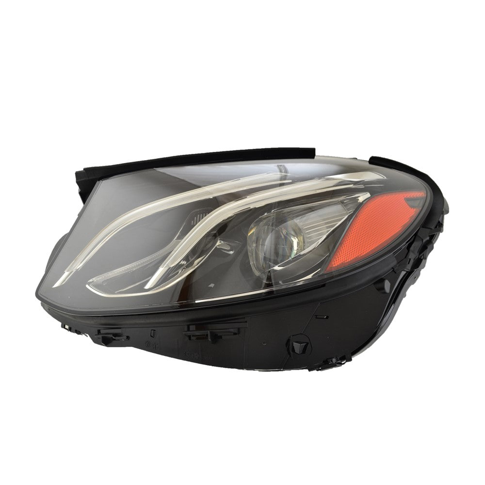 Front Left Driver Side Led Headlight Lens And Housing 2017-2020 Mercedes-Benz E300, E400, E43 Amg, E63 Amg S, E450, E53 Amg, E350