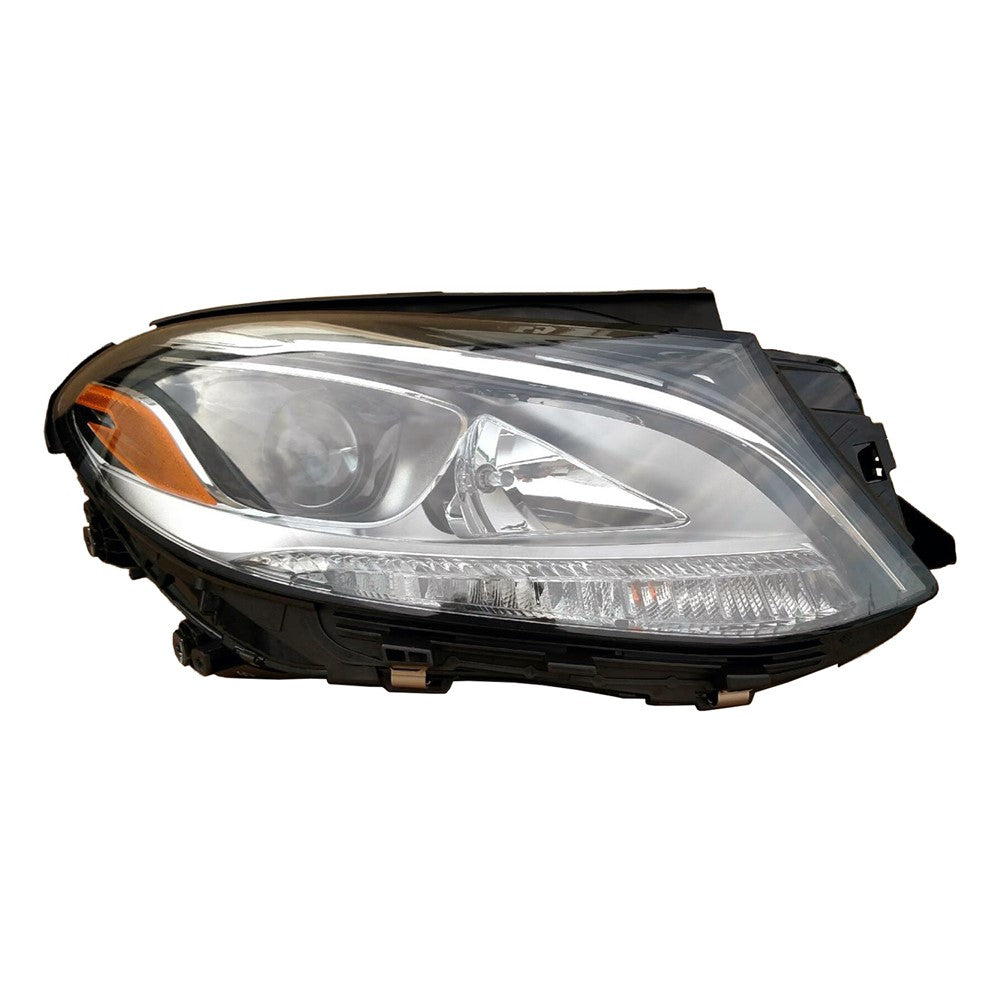 Front Right Passenger Side Halogen Headlight Assembly 2016-2019 Mercedes-Benz Gle300d, Gle350, Gle400, Gle550, Gle550e, Gle63 Amg S, Gle43 Amg
