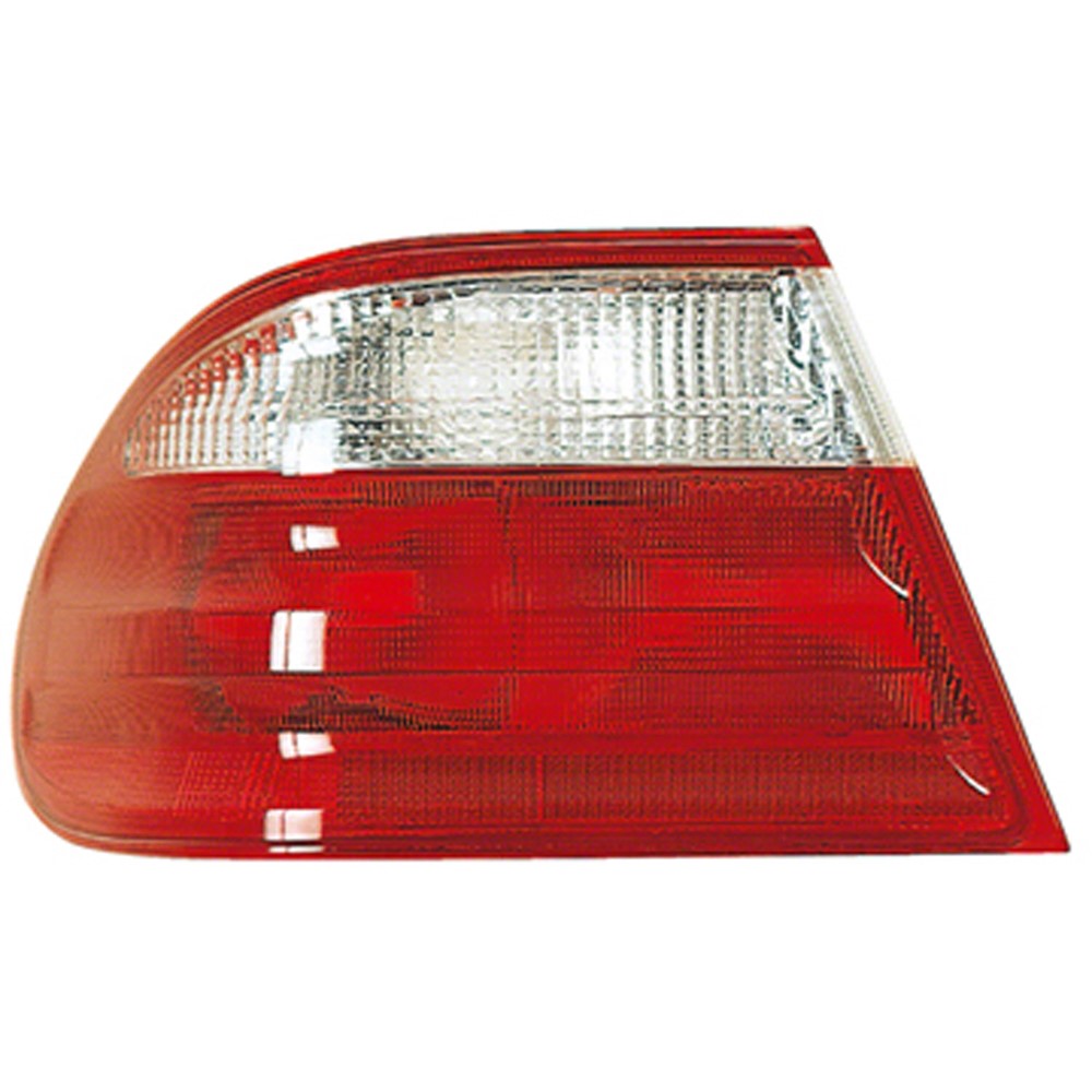Rear Left Driver Side Outer Tail Light Lens And Housing 2000-2002 Mercedes-Benz E320, E430, E55 Amg
