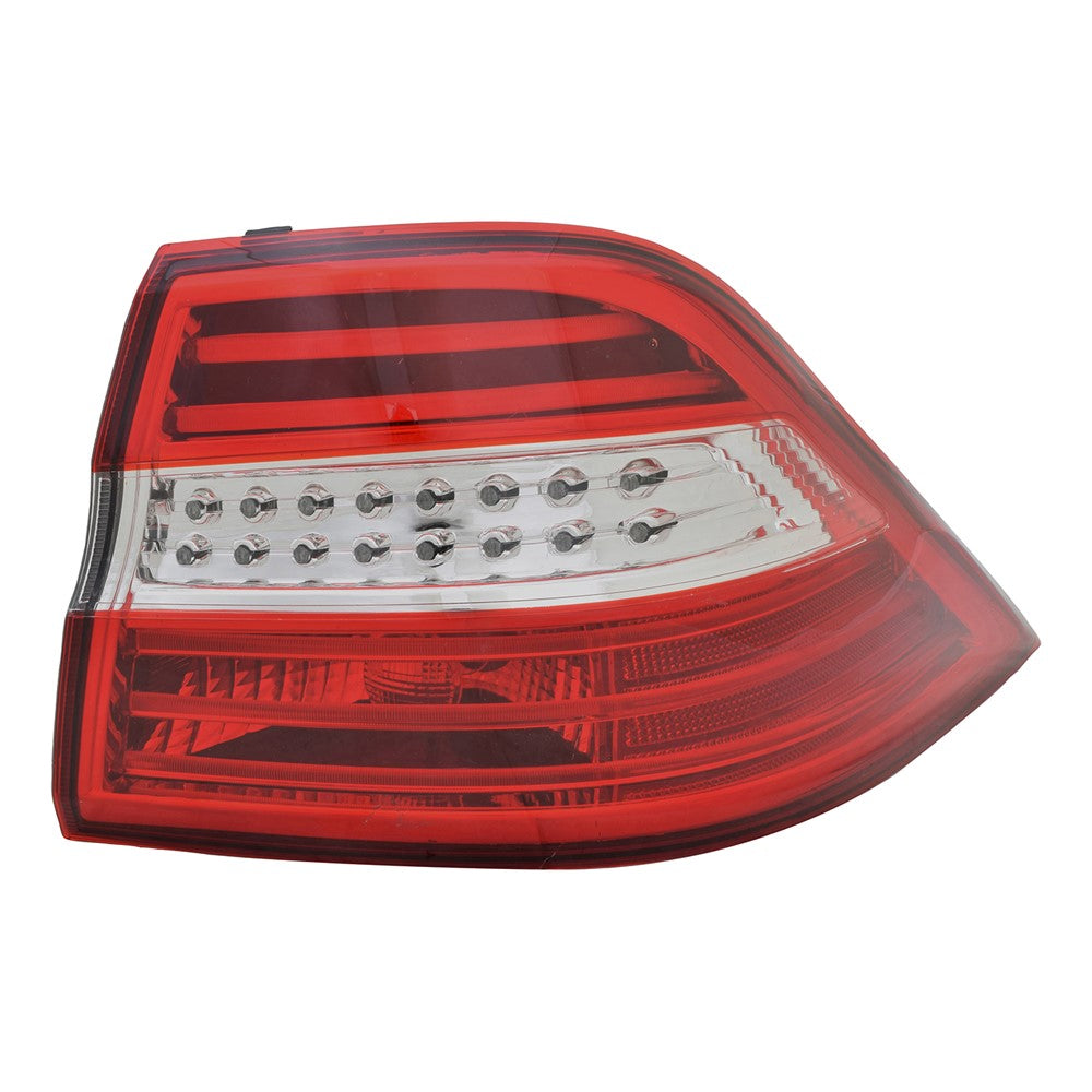 Rear Right Passenger Side Outer Tail Light Assembly 2012-2015 Mercedes-Benz Ml350, Ml550, Ml63 Amg, Ml250, Ml400