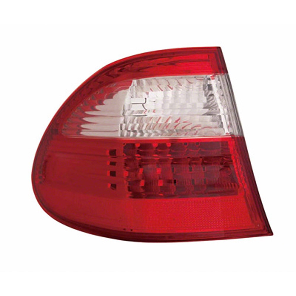 Rear Left Driver Side Outer Tail Light Lens And Housing 2004-2006 Mercedes-Benz E320, E500, E350, E55 Amg