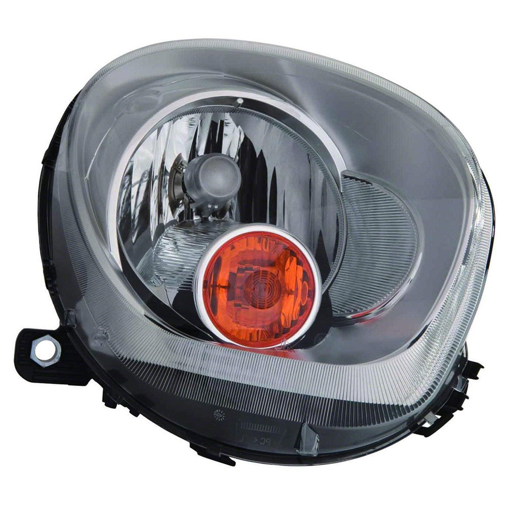 Front Right Passenger Side Halogen Headlight Assembly 2011-2016 Mini Cooper Countryman, Cooper Paceman