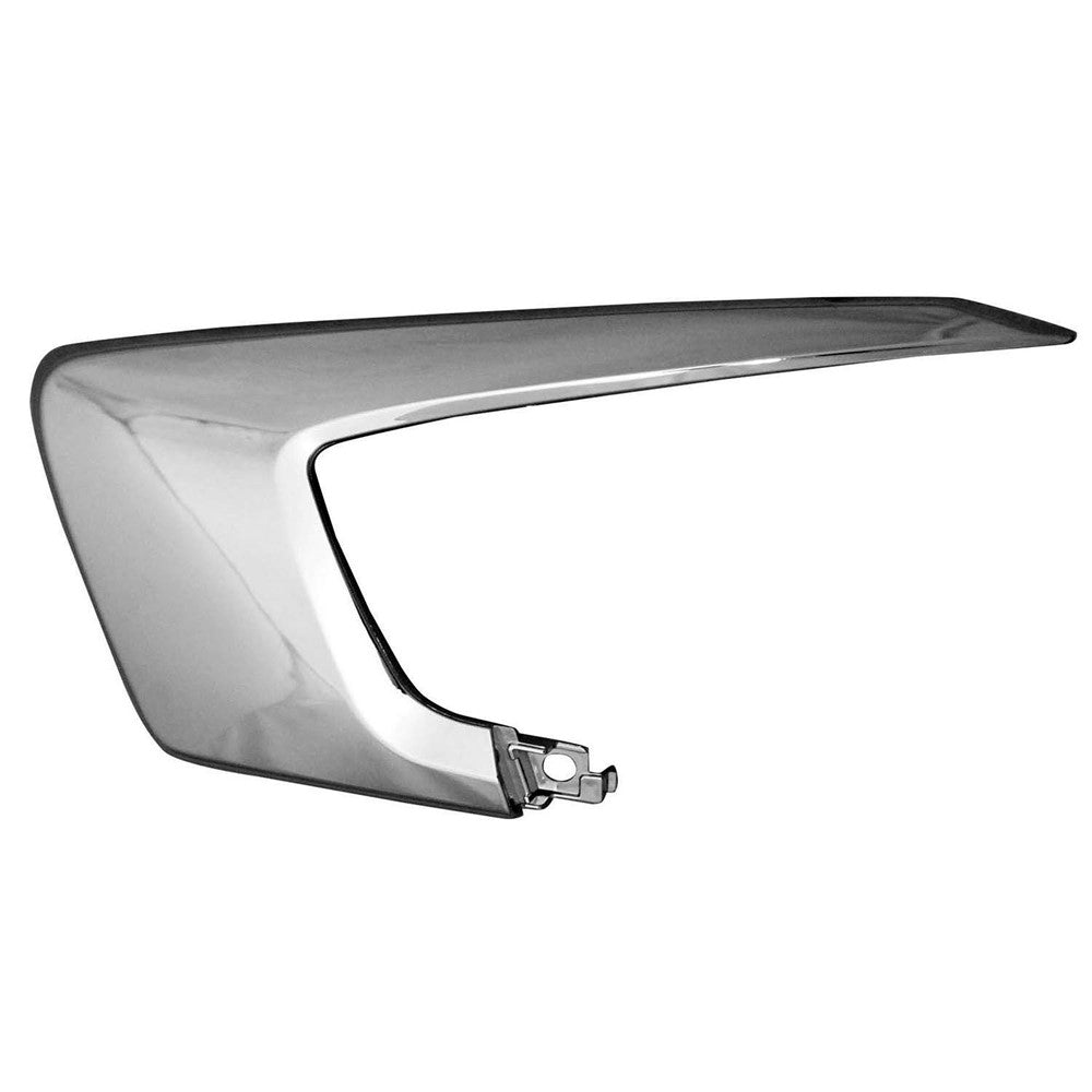 Front Left Front Driver Side Upper Bumper Cover Molding 2016-2019 Mitsubishi Outlander Sport, Rvr