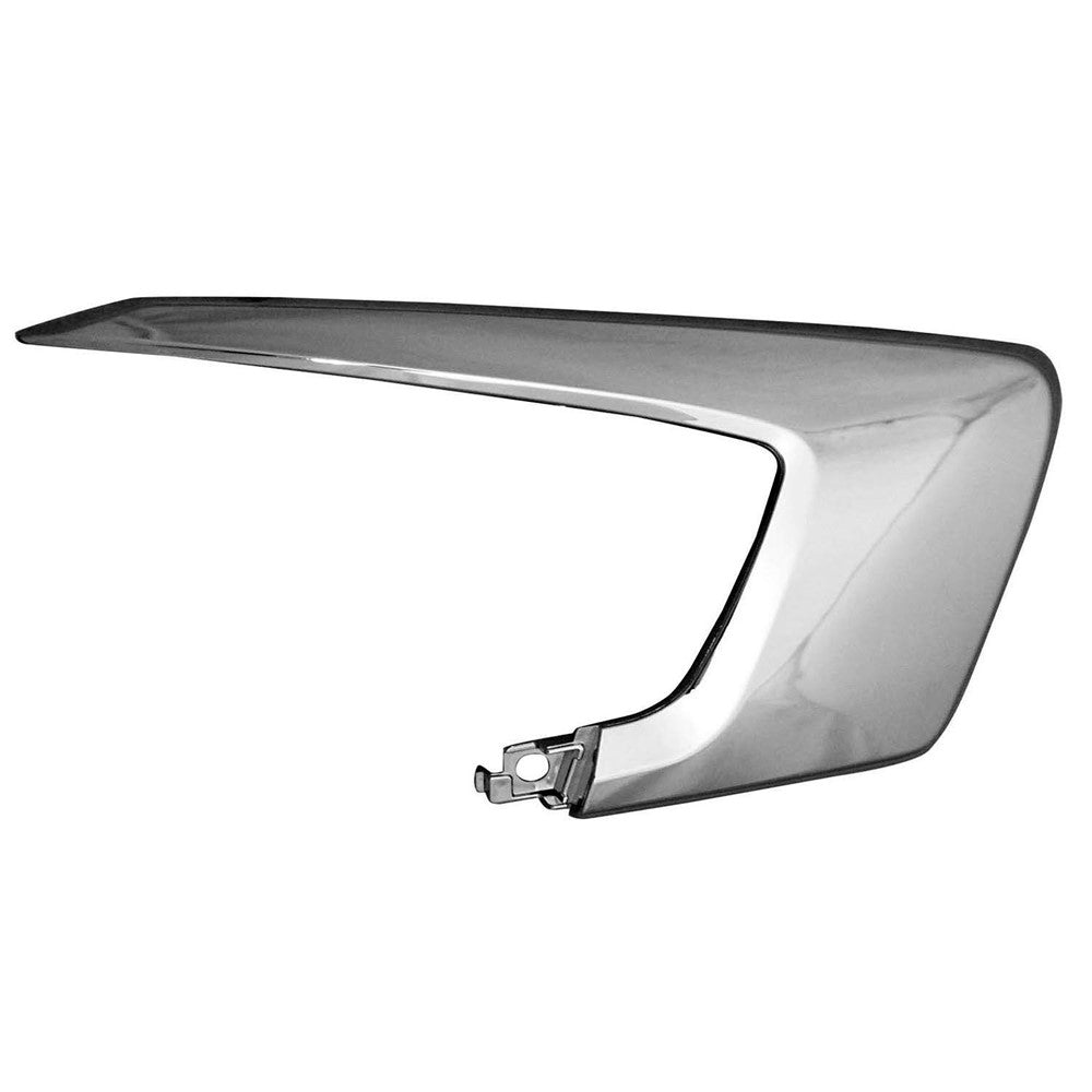 Front Right Front Passenger Side Upper Bumper Cover Molding 2016-2019 Mitsubishi Outlander Sport, Rvr