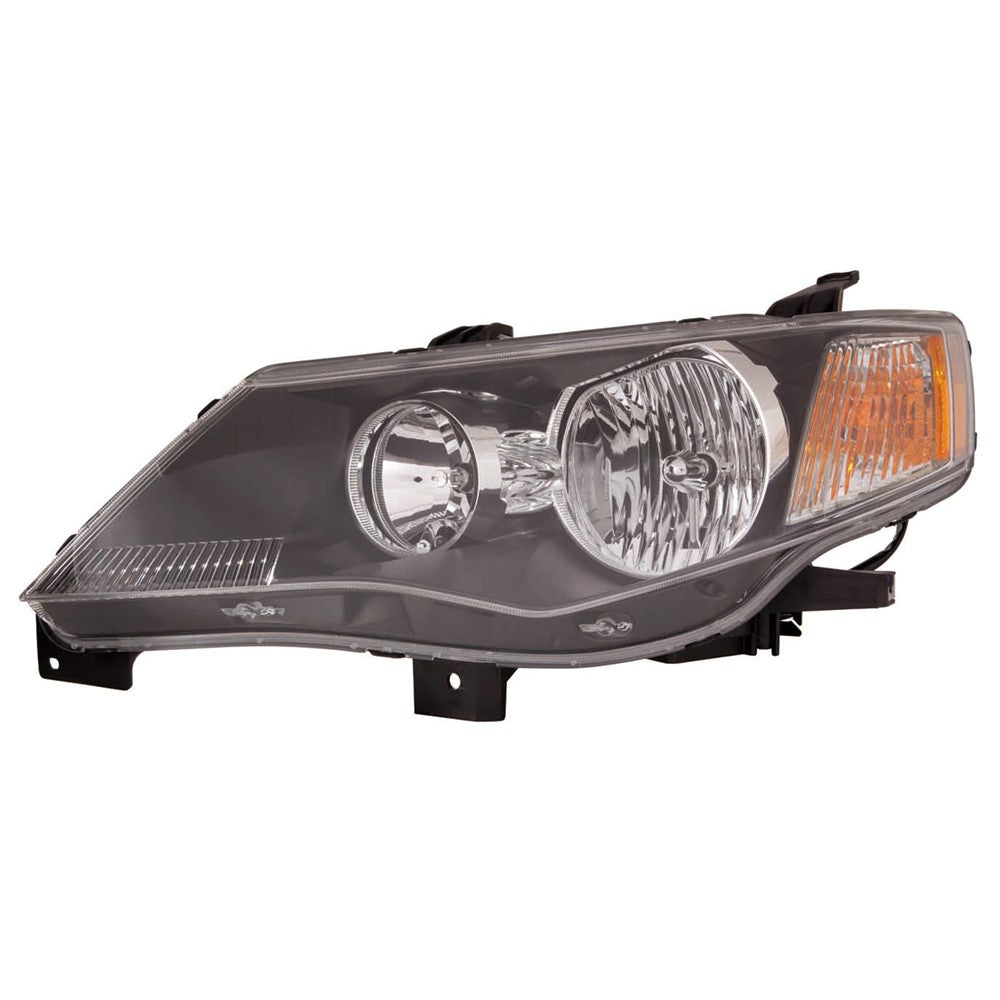 Front Left Driver Side Halogen Headlight Assembly 2007-2008 Mitsubishi Outlander
