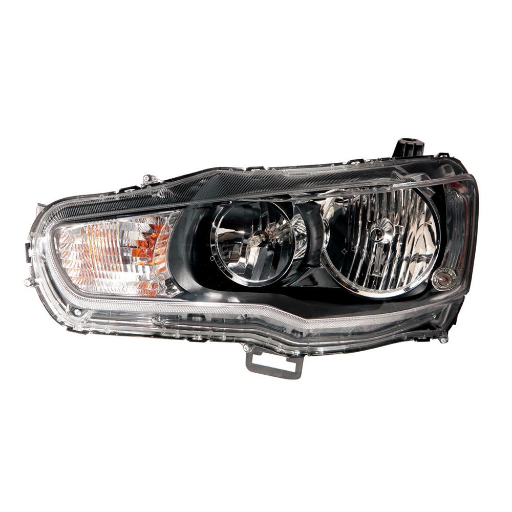 Front Left Driver Side Halogen Headlight Assembly 2009-2017 Mitsubishi Lancer