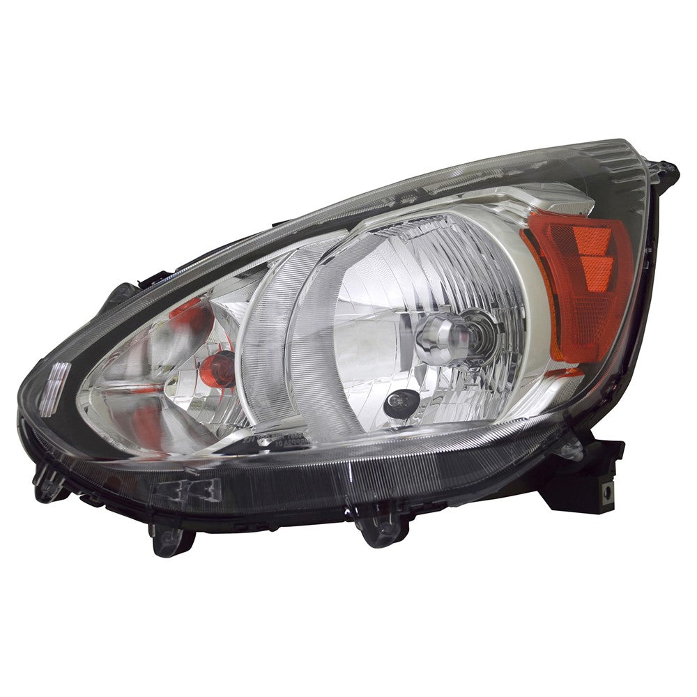 Front Left Driver Side Halogen Headlight Assembly 2014-2020 Mitsubishi Mirage