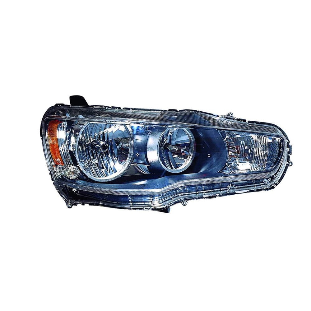Front Right Passenger Side Halogen Headlight Assembly 2008-2009 Mitsubishi Lancer
