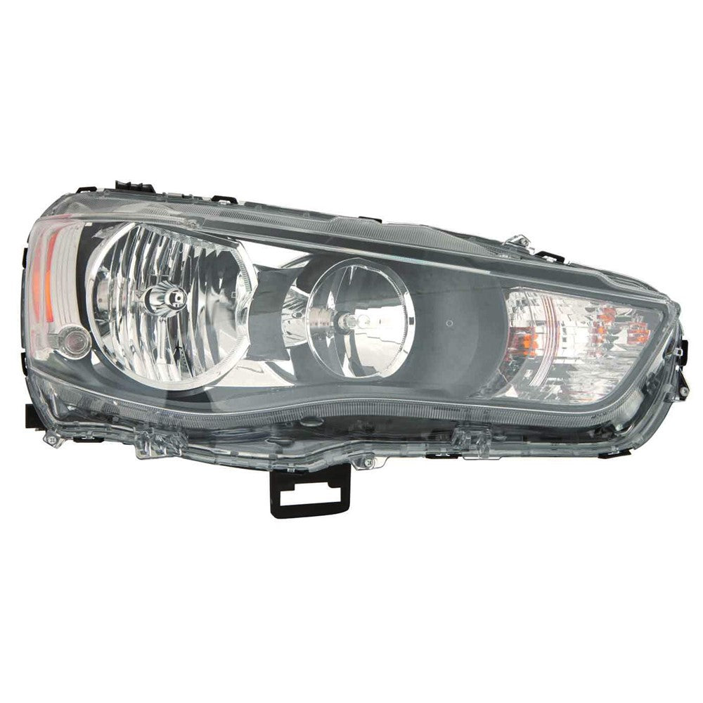 Front Right Passenger Side Halogen Headlight Assembly 2010-2013 Mitsubishi Outlander