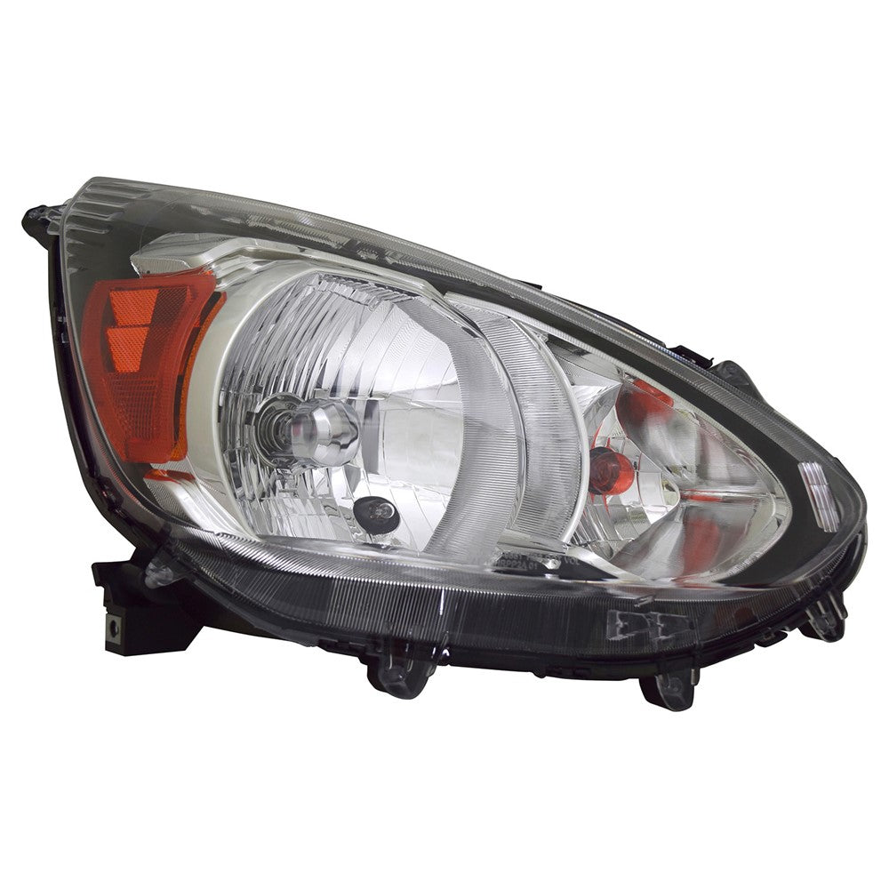 Front Right Passenger Side Halogen Headlight Assembly 2014-2020 Mitsubishi Mirage
