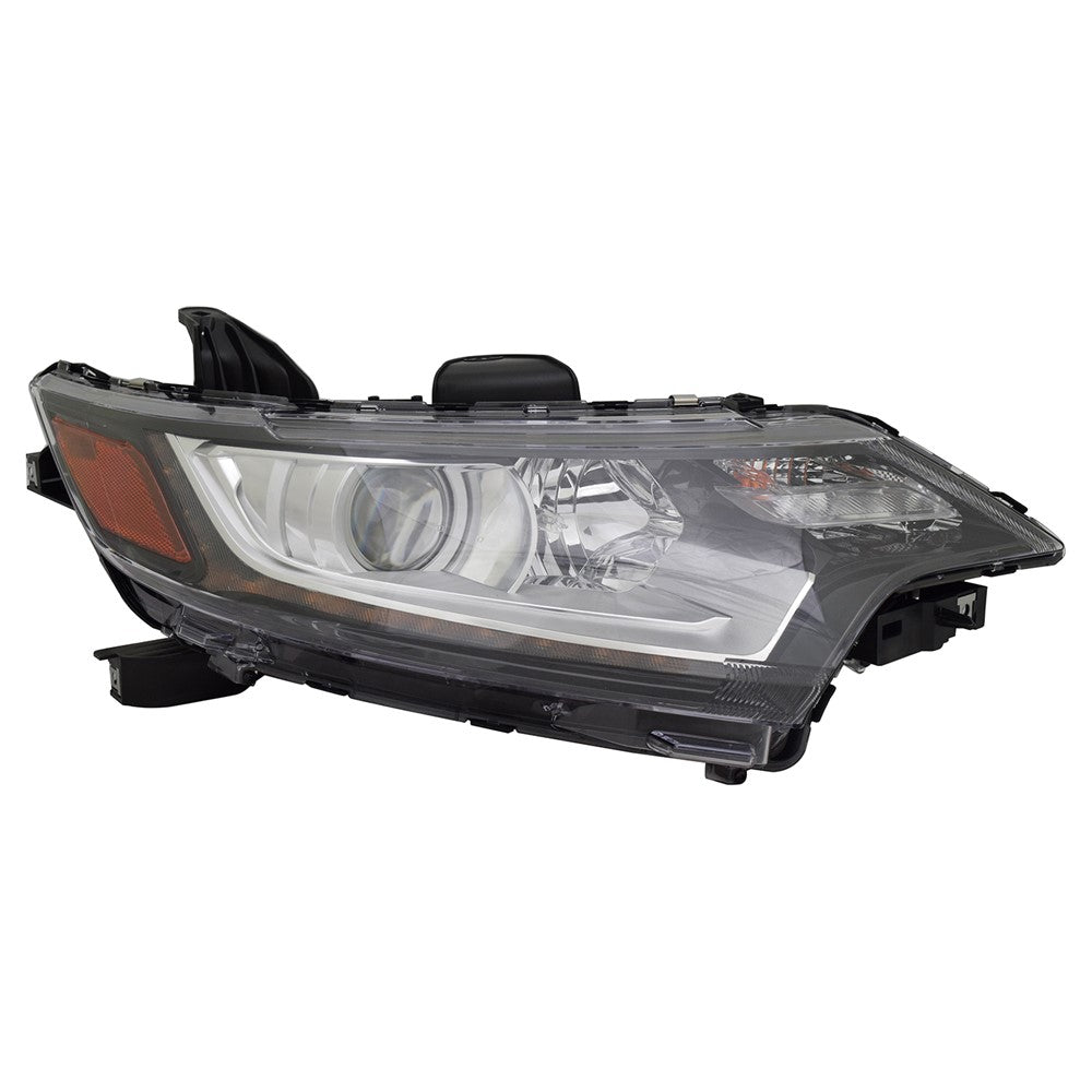 Front Right Passenger Side Halogen Headlight Assembly 2016-2022 Mitsubishi Outlander, Outlander Phev